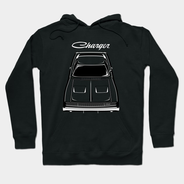 Dodge Charger 1968 Hoodie by V8social